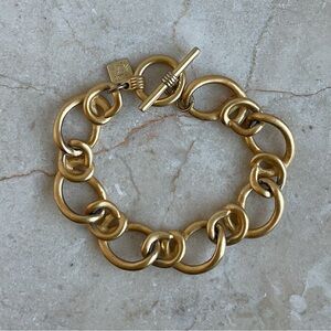 Vintage Anne Klein goldtone bracelet